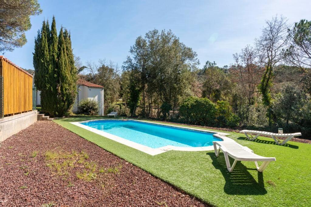 Casa Con Piscina Cerca De Girona别墅 外观 照片