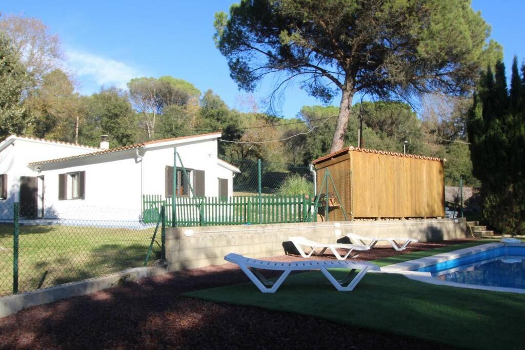 Casa Con Piscina Cerca De Girona别墅 外观 照片