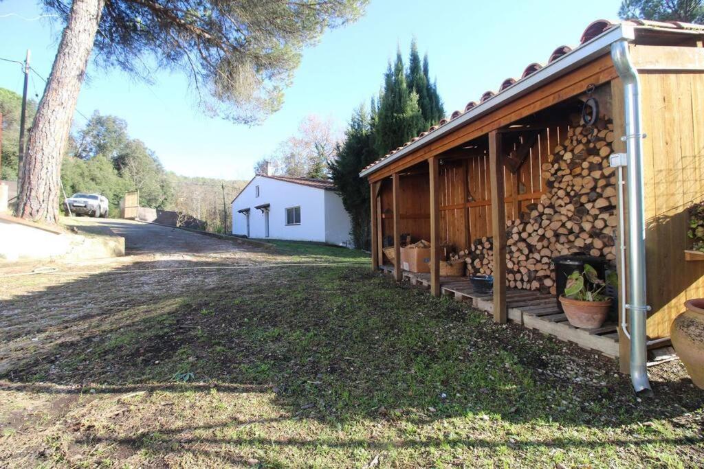 Casa Con Piscina Cerca De Girona别墅 外观 照片